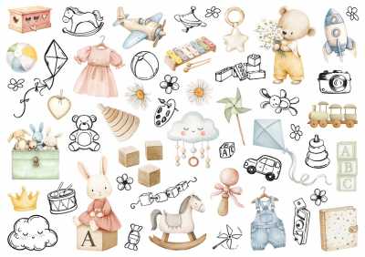 Лист МИ_1 коллекция "Маленькая история"  